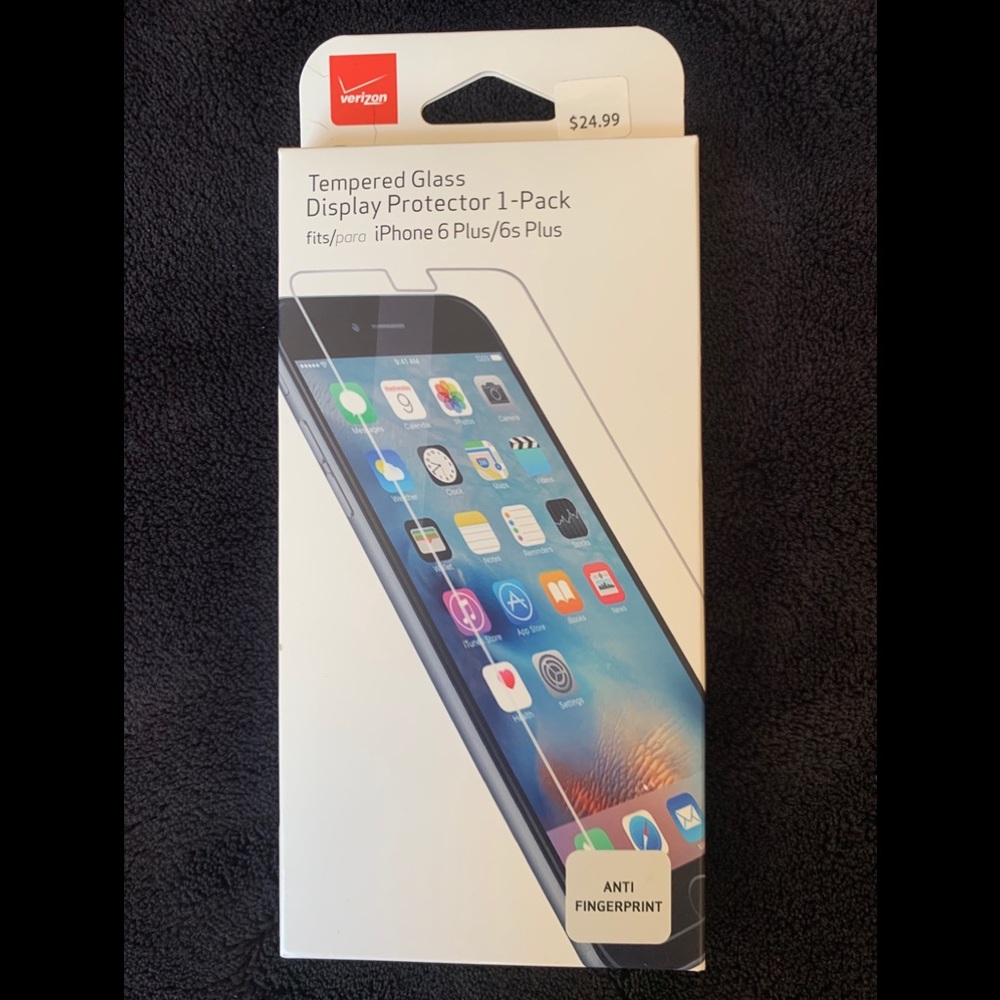 NWT iPhone 6 Plus/6s Plus Tempered Glass Protector